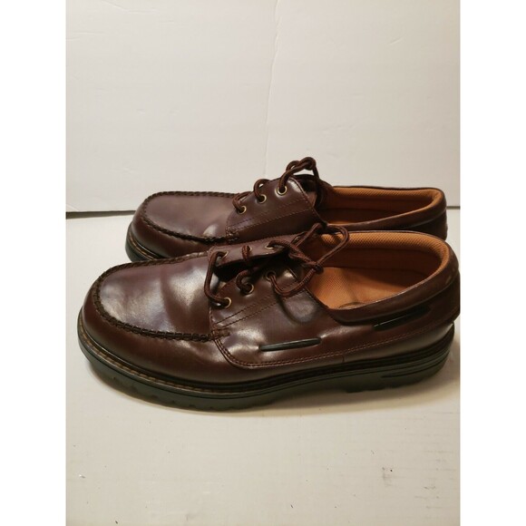 Street State Men\'s Dark Brown Dress Shoes Lace-Up Oxfords Size 13w main image 4